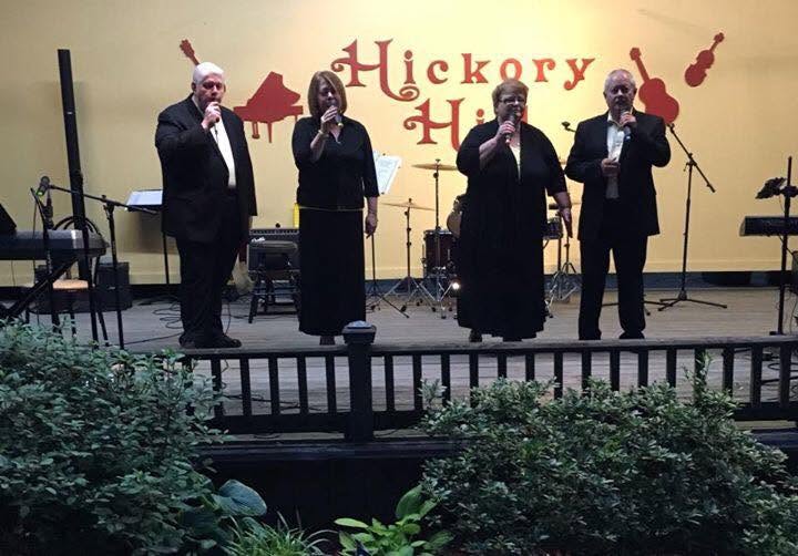 Master's Touch on stage at Hickory Hill with the Hawkins